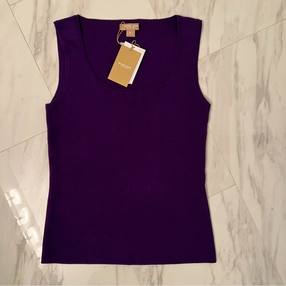 Michael Kors Collection, NWT, 100% Cashmere Sweater, Size M